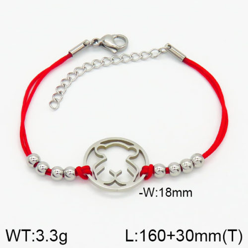 SS Bear Bracelets  TB2000393bbov-317