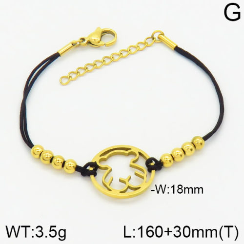 SS Bear Bracelets  TB2000394vbpb-317