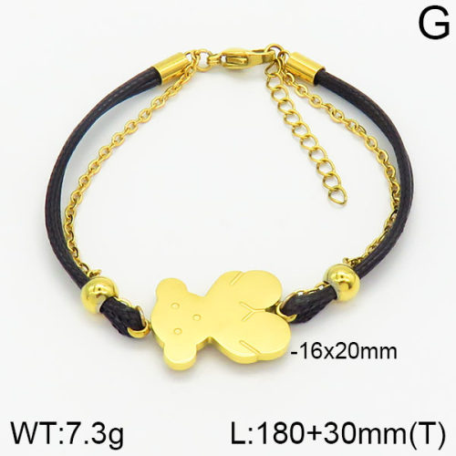 SS Bear Bracelets  TB2000400vhha-317