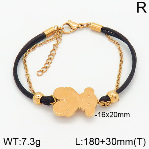 SS Bear Bracelets  TB2000401vhha-317