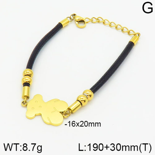 SS Bear Bracelets  TB2000405vhha-317