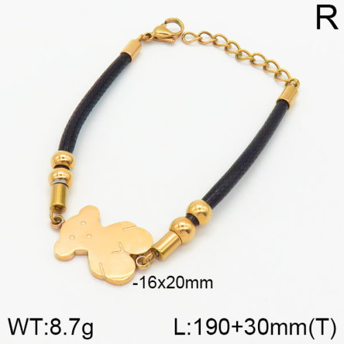 SS Bear Bracelets  TB2000406vhha-317