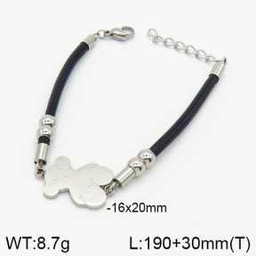 SS Bear Bracelets  TB2000407bhva-317