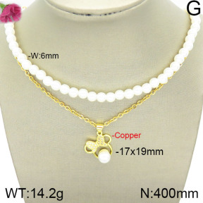 Fashion Copper Necklaces  TN2000365vbpb-J158