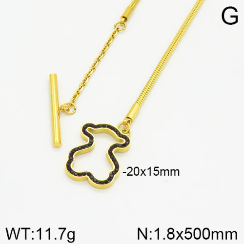 SS Bear Necklaces  TN2000367vhmv-659