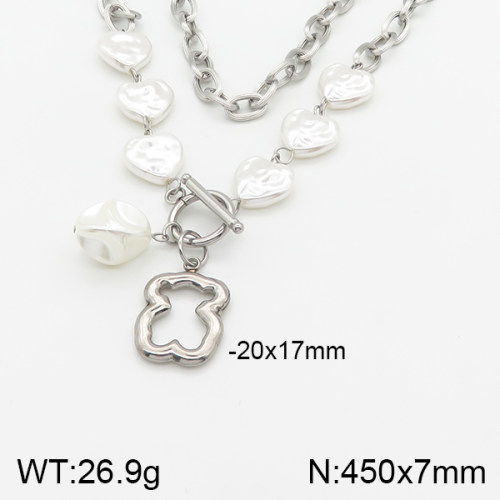 SS Bear Necklaces  TN5000190vhmv-656