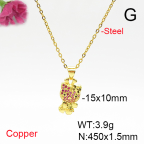 Fashion Copper Necklaces  TN6001154baka-L017