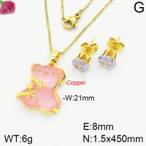 Fashion Copper Bear Sets  TS2000827vbll-J71