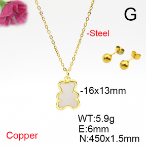 Fashion Copper Bear Sets  TS6012877baka-L017