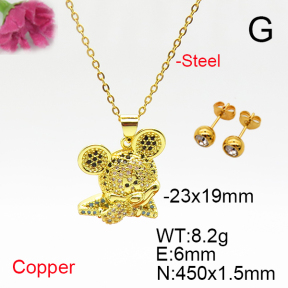 Fashion Copper Sets  TS6012895ablb-L017