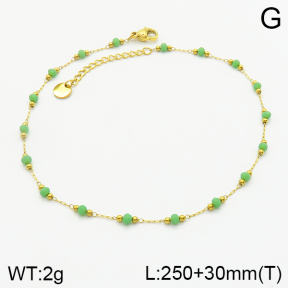 Stainless Steel Anklets  2A9000931bbml-351