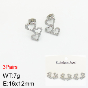 Stainless Steel Earrings  2E2002192vhha-351