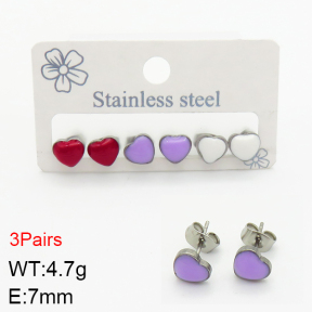 Stainless Steel Earrings  2E3001378bbno-351