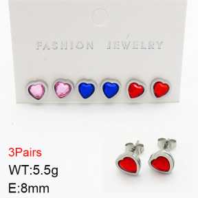 Stainless Steel Earrings  2E4002243vbnl-351
