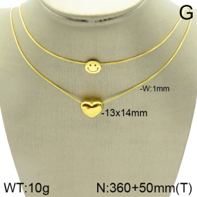 Stainless Steel Necklace  2N2002896vbpb-395