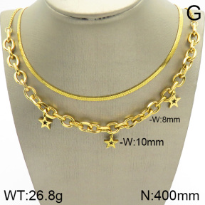 Stainless Steel Necklace  2N2002897vhha-395