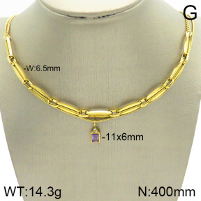 Stainless Steel Necklace  2N4001871bhbl-395