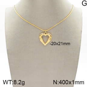 Stainless Steel Necklace  5N2001713bbov-434