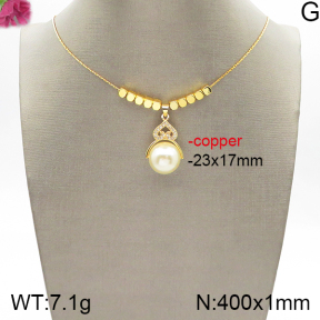 Fashion Copper Necklace  F5N300073vbnl-J158