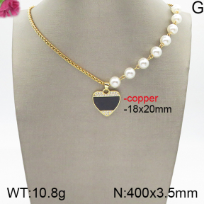 Fashion Copper Necklace  F5N300075bhva-J158