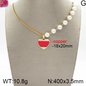 Fashion Copper Necklace  F5N300076bhva-J158