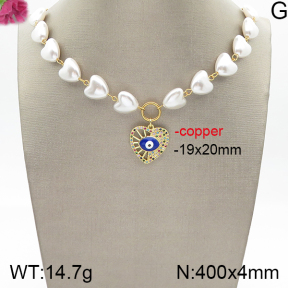 Fashion Copper Necklace  F5N300079vhha-J158