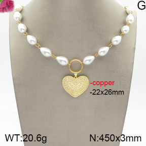 Fashion Copper Necklace  F5N300080vhha-J158