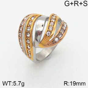Closeout( No Discount)  Stainless Steel Ring  6-9#  CL6R00010vbpb-360