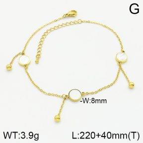 Stainless Steel Anklets  2A9000950bbov-669