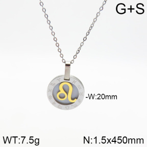 Stainless Steel Necklace  2N3001139bbov-742