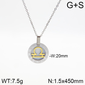 Stainless Steel Necklace  2N3001140bbov-742