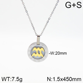 Stainless Steel Necklace  2N3001141bbov-742
