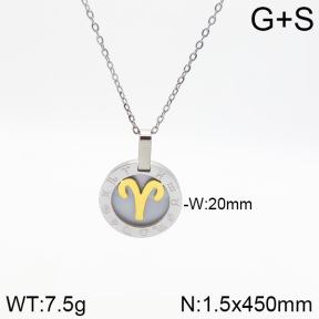 Stainless Steel Necklace  2N3001142bbov-742