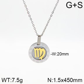 Stainless Steel Necklace  2N3001143bbov-742