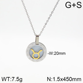 Stainless Steel Necklace  2N3001144bbov-742