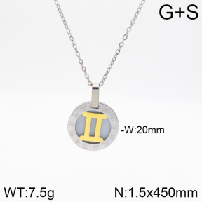 Stainless Steel Necklace  2N3001145bbov-742