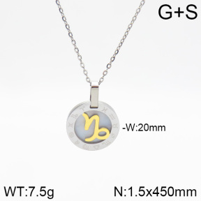 Stainless Steel Necklace  2N3001146bbov-742