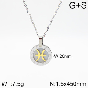 Stainless Steel Necklace  2N3001148bbov-742
