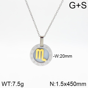 Stainless Steel Necklace  2N3001149bbov-742