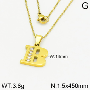 Stainless Steel Necklace  2N4001873bbmo-742