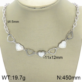 Stainless Steel Necklace  2N4001902vbnl-434