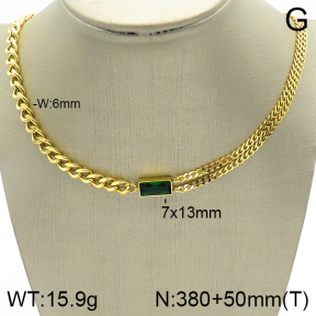 Stainless Steel Necklace  2N4001904bhva-669