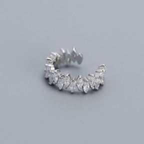 925 Silver Earrings  (1PC)  WT:1.02g  D:10mm   JE4264vhmo-Y05  YHE0577