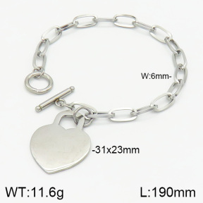 Stainless Steel Bracelet  2B2002127bbov-377