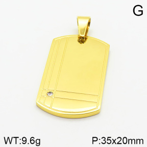 Stainless Steel Pendant  2P4000543bbml-436