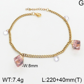 Stainless Steel Anklets  5A9000797aako-698