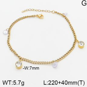 Stainless Steel Anklets  5A9000798aako-698