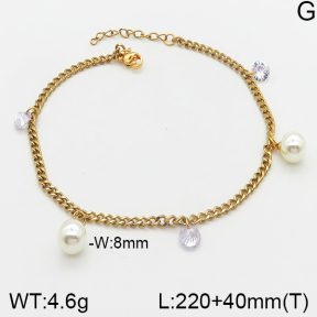 Stainless Steel Anklets  5A9000800aako-698