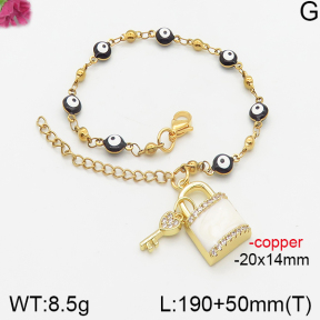 Fashion Copper Bracelet  F5B301547bbov-J133