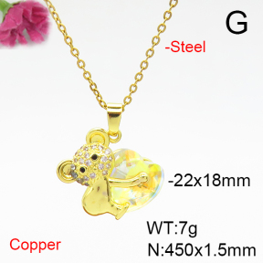 Fashion Copper Necklace  F6N405900aakl-G030
